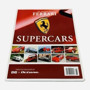 60 Years of Ferrari Supercars Evo Octane Magazine Paperback Very Good
